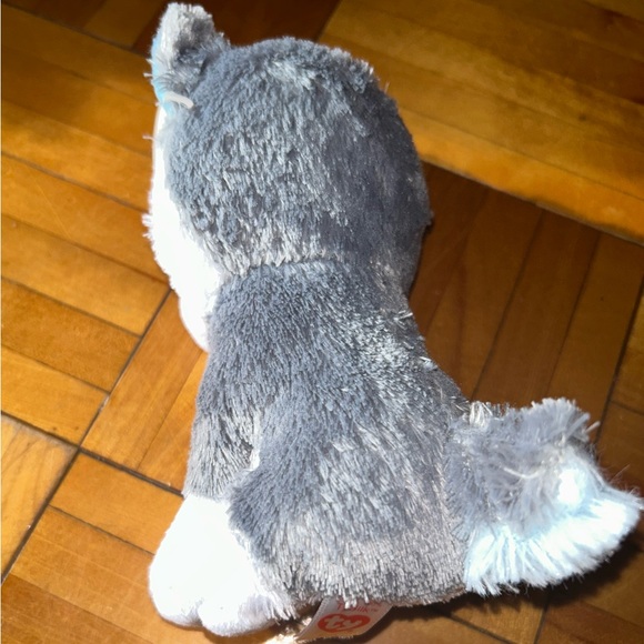 Ty Beanie Boos Slush great wolf Ty Silk Exclusive, 6" Plush - Picture 5 of 7